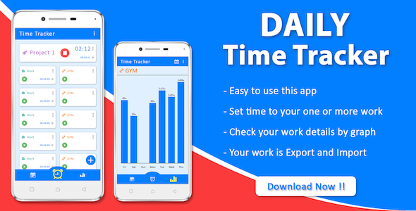 Download Daily Time Tracker Android App Nulled 