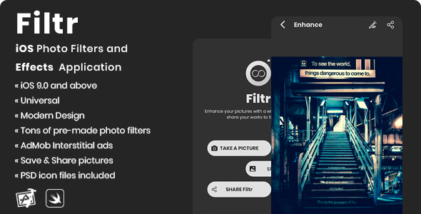 Download Filtr | iOS Photo Filters and Effects Application Nulled 