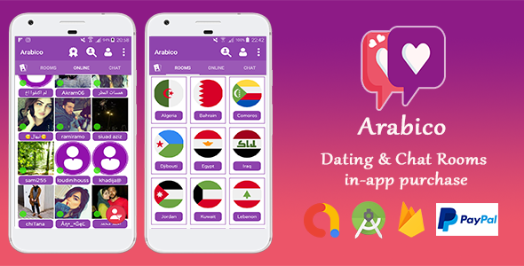 Download Arabico – Dating & Chat Group with In-app Purchase Nulled 