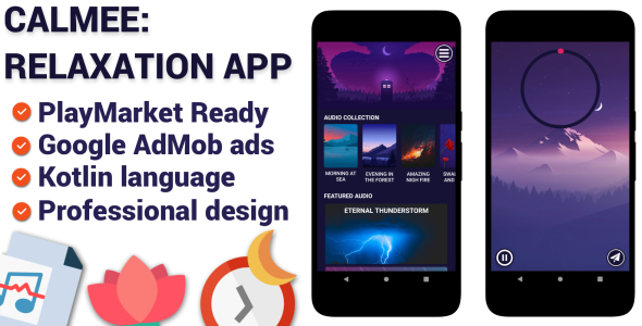 Download Calmee: relaxation – Android Application Nulled 