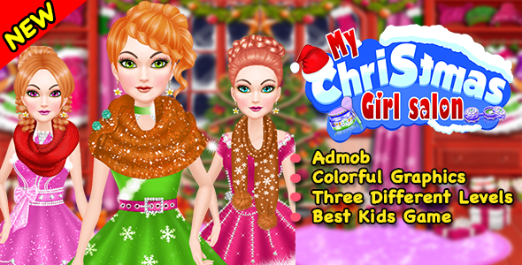 Download Best Christmas Girl Salon + Ready For Publish + Android Nulled 