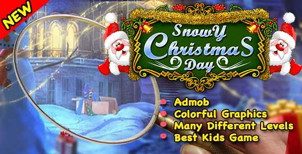 Download Snowy Christmas Day + Hidden Object With Puzzle + Ready For Publish + Android Nulled 