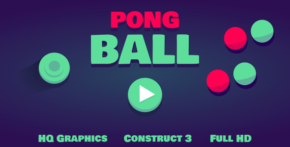Download Pong Ball – HTML5 Game (Construct3) Nulled 