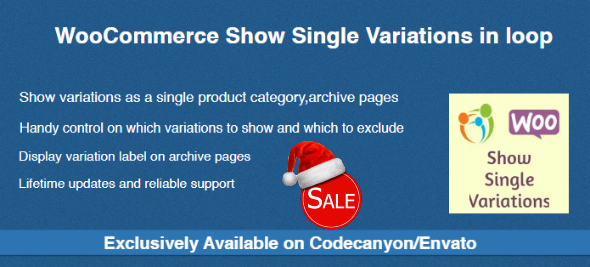 Download WooCommerce Show Single Variations in loop Nulled 