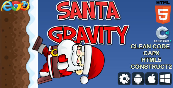 Download Santa Gravity – Html Game (CAPX) Nulled 