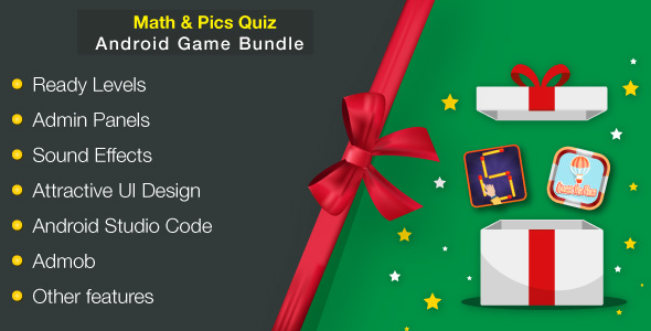 Download Math & Pics Quiz – Android Games Bundle Nulled 