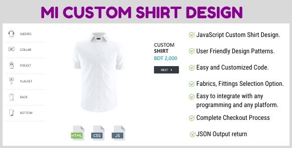 Download MI Custom Shirt Designer jQuery Plugin Nulled 