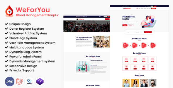 Download Weforyou – Blood Management System and Donor Directory Script Nulled 