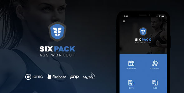 Download SixPack – Complete Ionic 5 Fitness App + Backend Nulled 