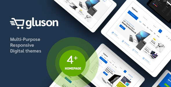 Download Gluson – Digital Theme for WooCommerce WordPress Nulled 