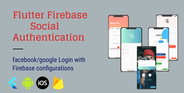 Download Flutter Firebase Social Authentication Nulled 