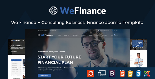 Download We Finance – Consulting Business Joomla Template Nulled 