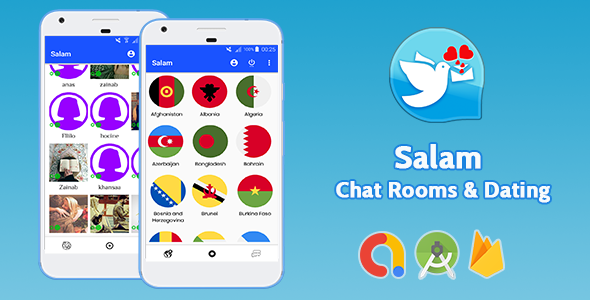 [Download] Salam – Android Dating & Chat Rooms App 
