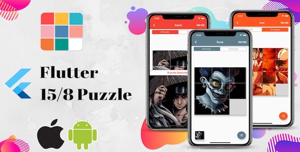 Download Flutter Puzzle Game for iOS and Android. Nulled 