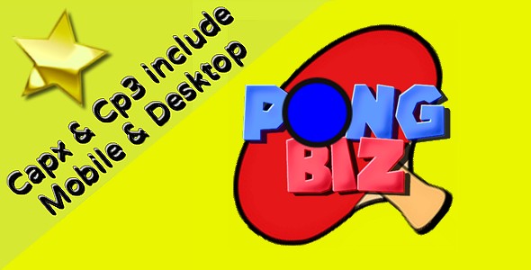 Download Pong Biz | HTML5 Game (capx+cp3) Nulled 