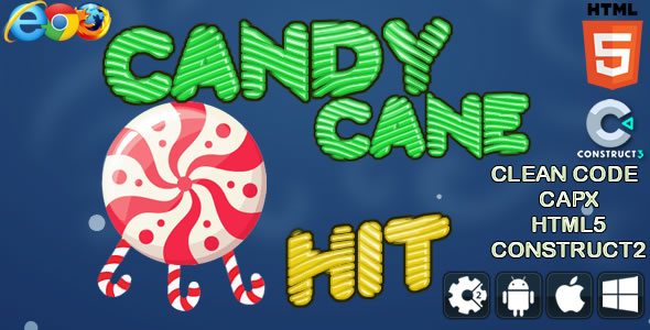 Download Candy cane Hit – Html5 Game Nulled 
