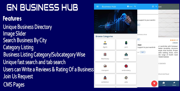 Download GN Business Hub – Ionic Mobile App Nulled 