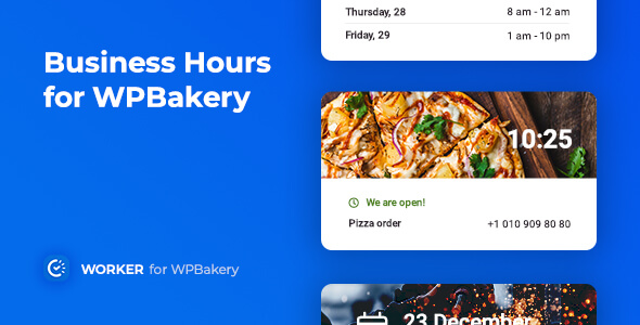 Download Business Hours for WPBakery – Worker addon Nulled 