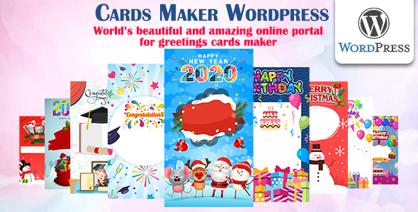 Download Cards Maker WordPress Nulled 