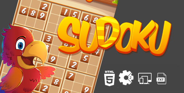 Download Sudoku Construct 2 HTML5 Game Nulled 