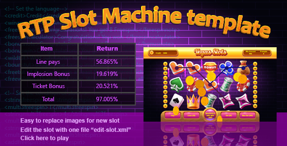 Download RTP Slot Machine Template Nulled 