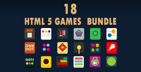 Download 18 GAMES BUNDLE / HTML 5 / CONSTRUCT 3 Nulled 