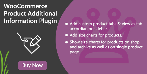 Download WooCommerce Product Additional Information Plugin Nulled 