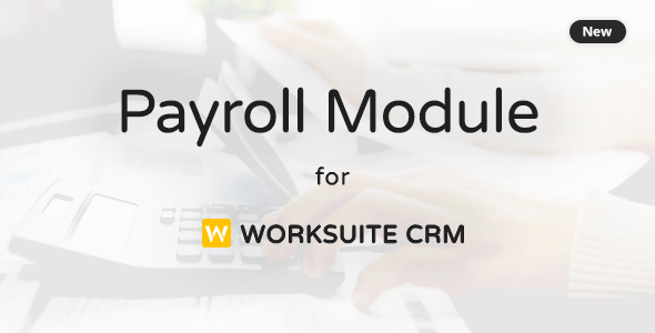 Download Payroll Module For Worksuite CRM Nulled 