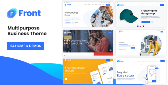 Download Front – Multipurpose Business WordPress Theme Nulled 