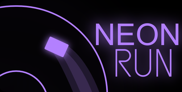 Download Neon Run | Html5 Mobile Game | android & ios Nulled 