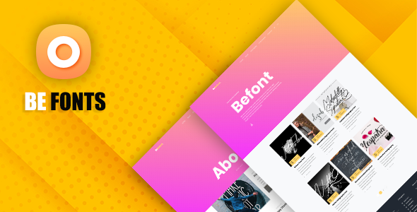 Download Befont – script Free fonts downloads System with Website Nulled 