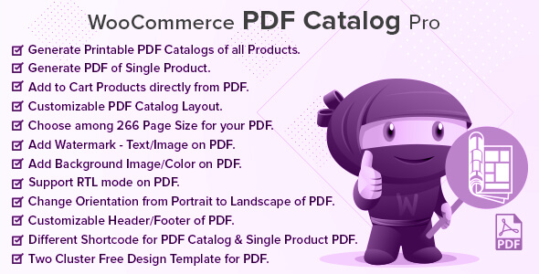 Download WooCommerce PDF Catalog Pro Nulled 