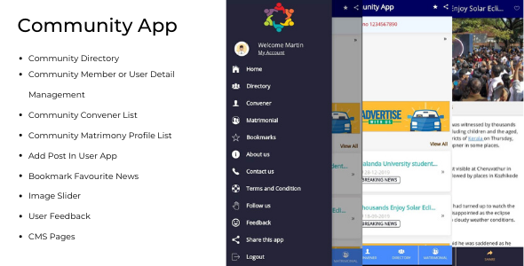 Download Community App – App for Community News Nulled 