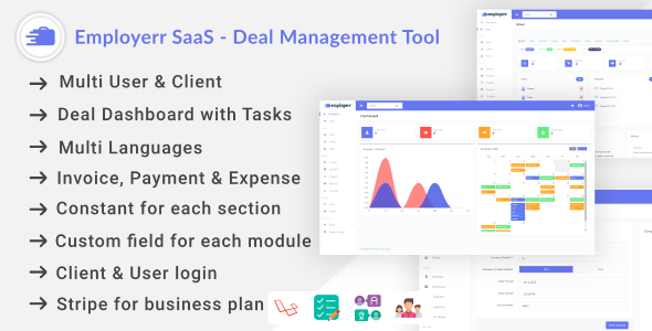 Download Employerr SaaS – Deal Management Tool Nulled 