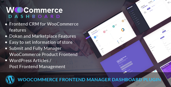 Download WooCommerce Frontend Dashboard Manager Nulled 