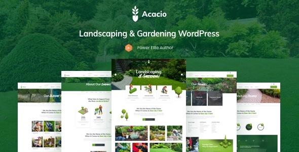Download Acacio – Landscaping & Gardening WordPress Nulled 