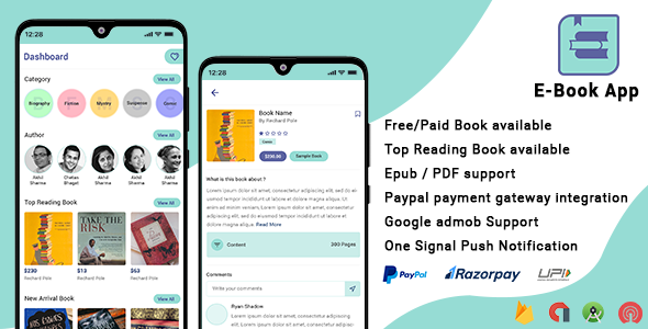 Download iOS EBook App (Books App, PDF, Download Books, Paid book, payment gateway) + admin panel Nulled 