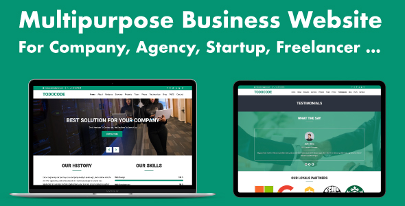 Download Multipurpose Business Website for Company, Agency, Startup Nulled 