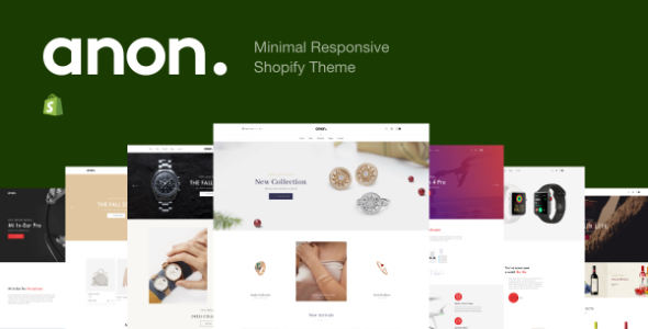 Download Anon – Minimal Responsive Shopify Theme Nulled 