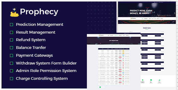 Download Prophecy Online Prediction Management System Nulled 