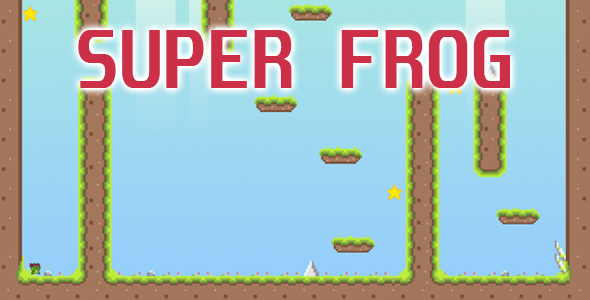 Download Super Frog – HTML5 Game (CAPX) Nulled 