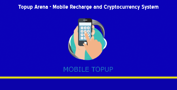 Download Topup Arena – Mobile Recharge and Cryptocurrency System Nulled 