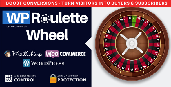 Download WP Roulette Wheel – Spin to Win WooCommerce Coupons Nulled 