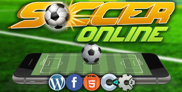 Download Soccer online – html5 game, capx, construct 2/3 Nulled 