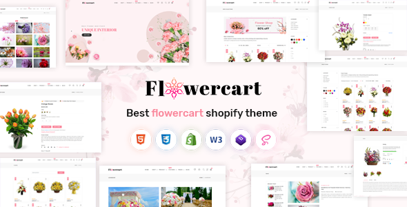 Download Flowercart – Florist Boutique & Flower Store Shopify Theme Nulled 