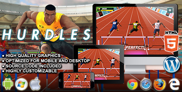 Download Hurdles – HTML5 Sport Game Nulled 