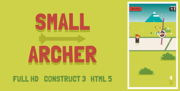 Download Small Archer – HTML5 Game (Construct3) Nulled 