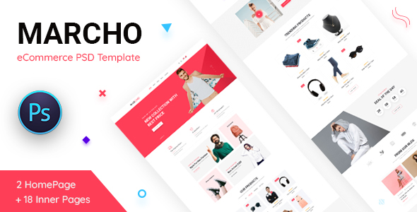 Download MARCHO – eCommerce PSD Template Nulled 