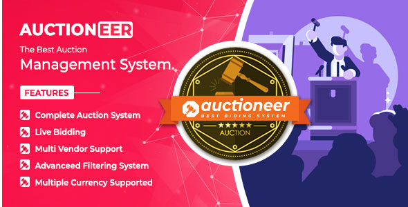 Download Auctioneer – Full Auction management Nulled 
