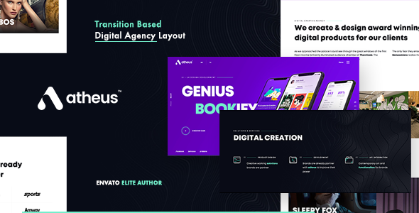 Download Atheus – Modern Creative Agency Theme Nulled 
